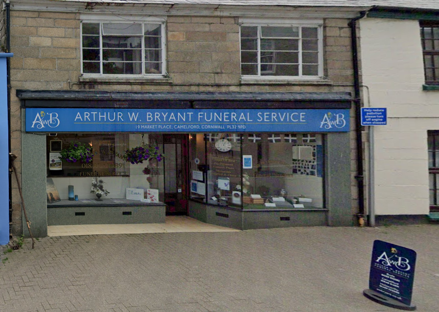 Arthur W Bryant Funeral Service, Camelford