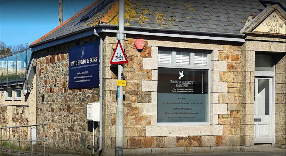 David Hendy Funeral Services, Hayle