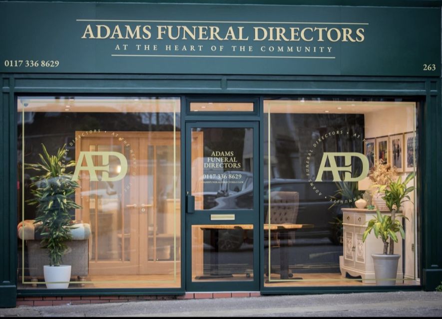 Traditional, welcoming frontage with clear signage and tasteful window display.