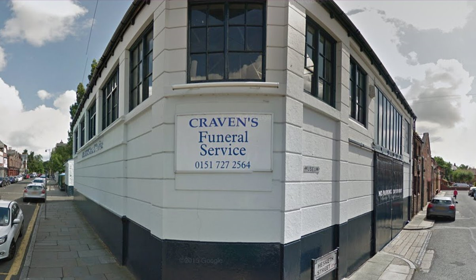 Craven's Funeral Service, Aigburth