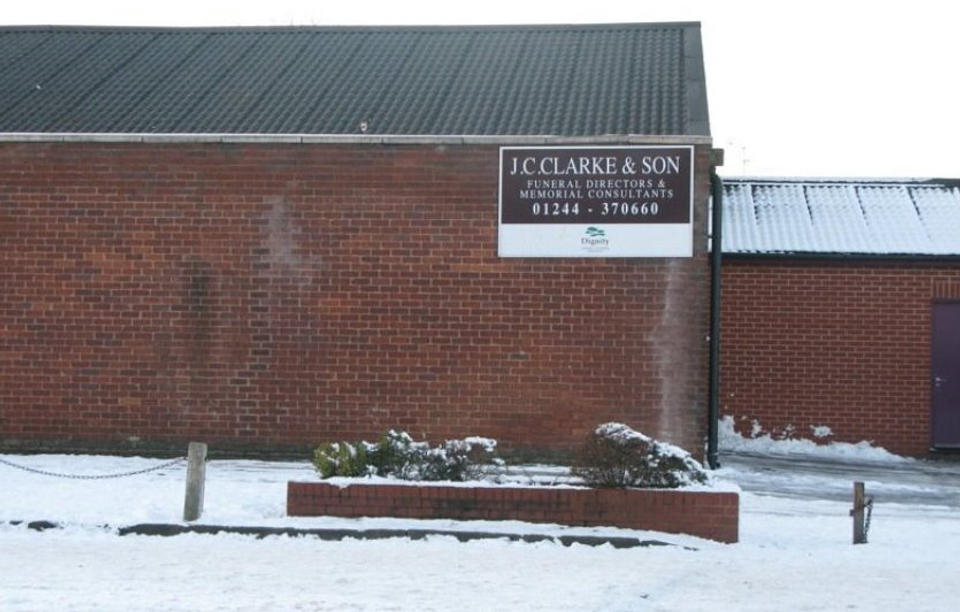 J C Clarke & Son Funeral Directors, Chester Western Avenue