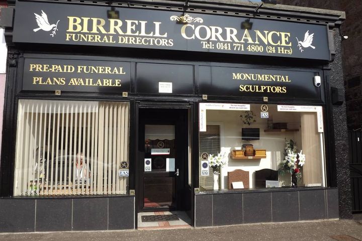 Birrell Corrance Funeral Director, Baillieston