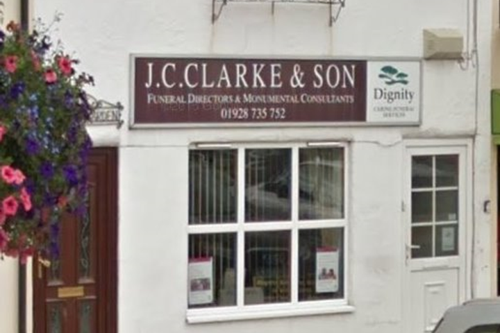 J C Clarke & Son Funeral Directors, Frodsham Main St