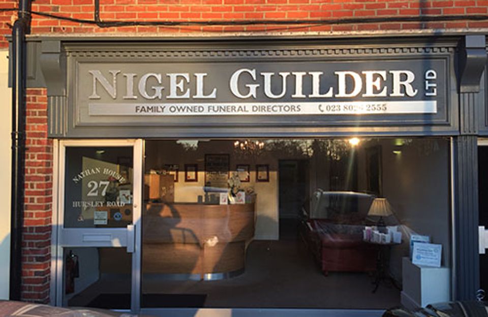 Nigel Guilder Ltd, funeral director in Hampshire