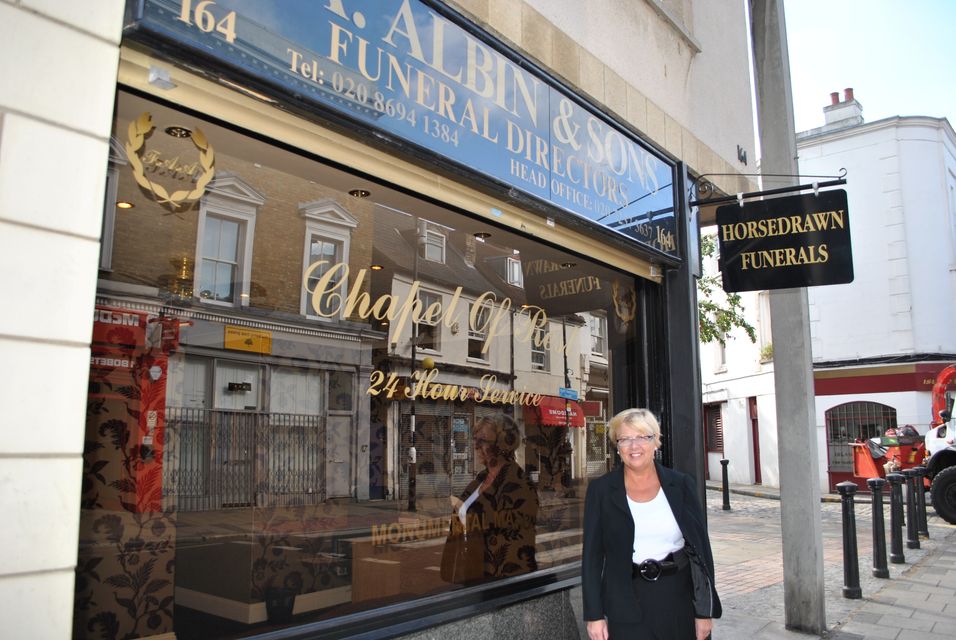 F.A. Albin Deptford, funeral director in London
