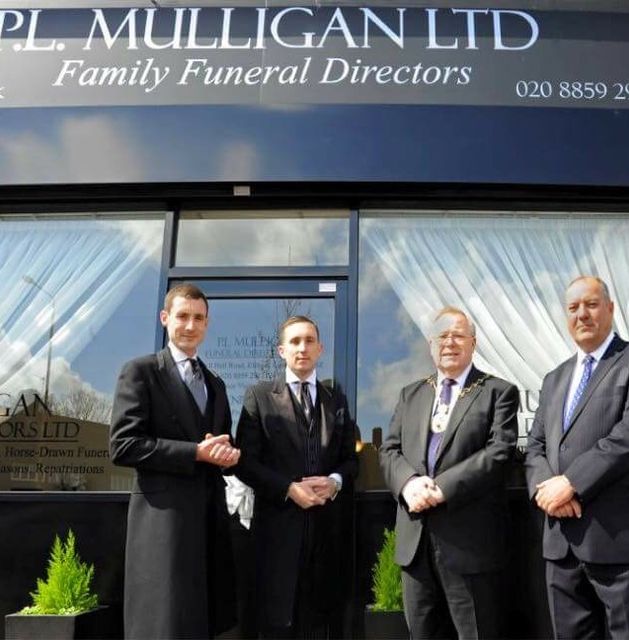 P L Mulligan Funeral Directors, Eltham, funeral director in London