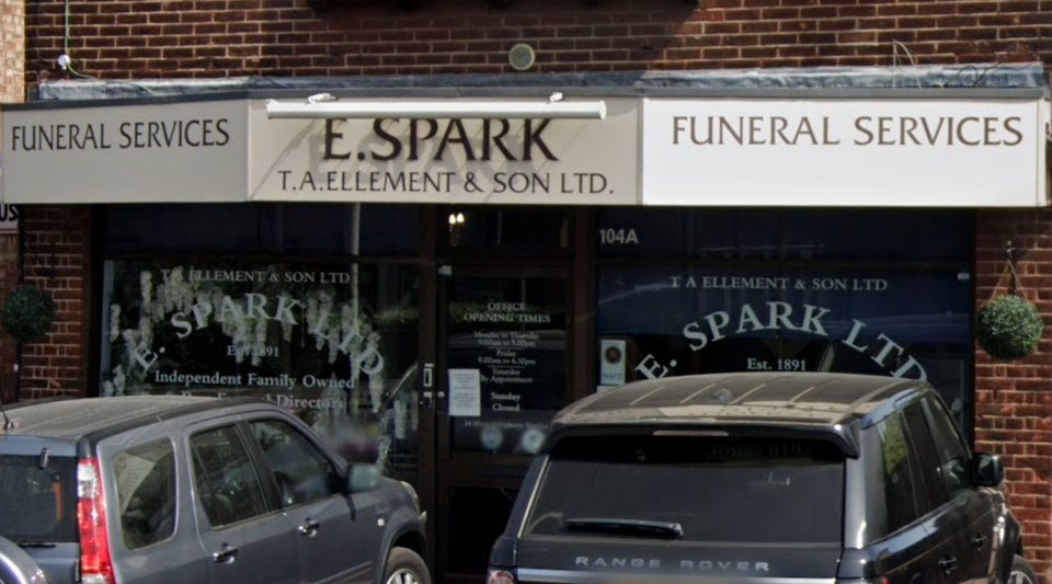 E Spark - T A Ellement Funeral Directors