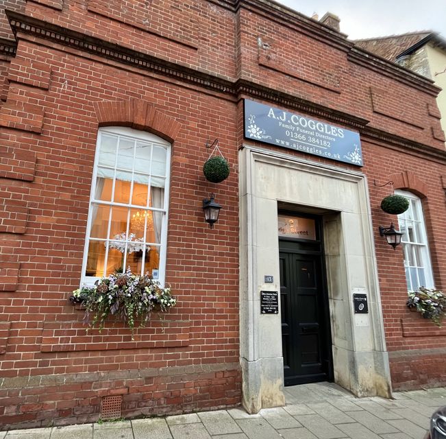 A.J Coggles, Downham Market, funeral director in Norfolk