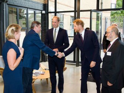 Royal Princes show support for those affected by the Grenfell Tower fire