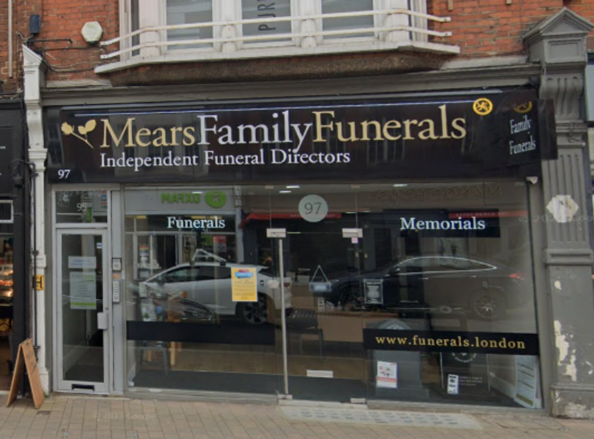 Mears Family Funerals, Beckenham