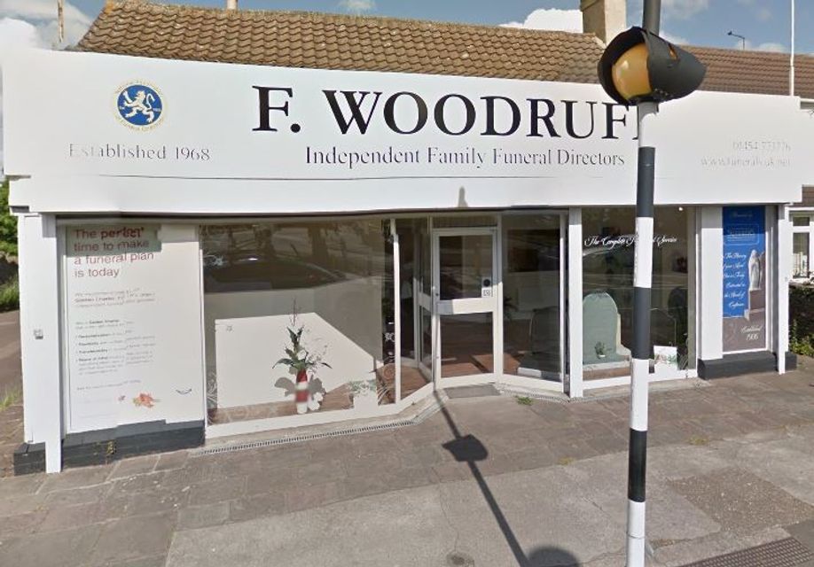 F Woodruff Funeral Directors, Winterbourne