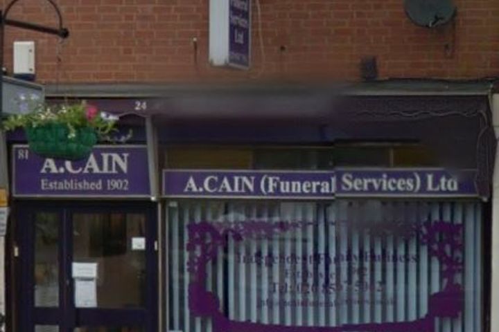 A Cain Funeral Services, Hanwell