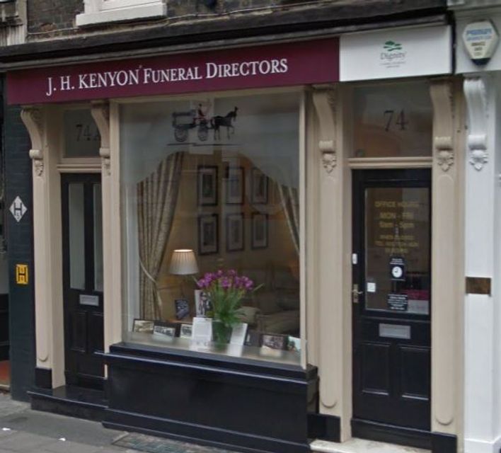 J H Kenyon Funeral Directors, Westminster