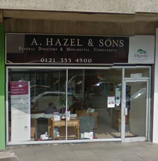 A Hazel & Sons Funeral Directors, Chester Road