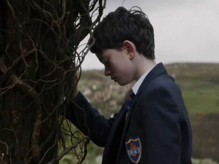 A Monster Calls, with Conor O&rsquo;Malley, played by Lewis MacDougall
