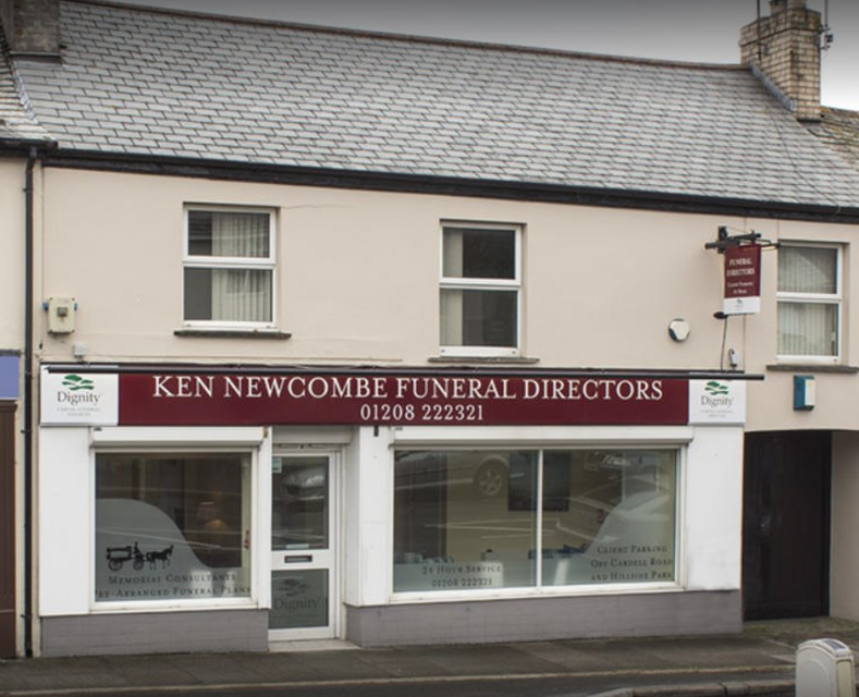 Ken Newcombe Funeral Directors, Bodmin