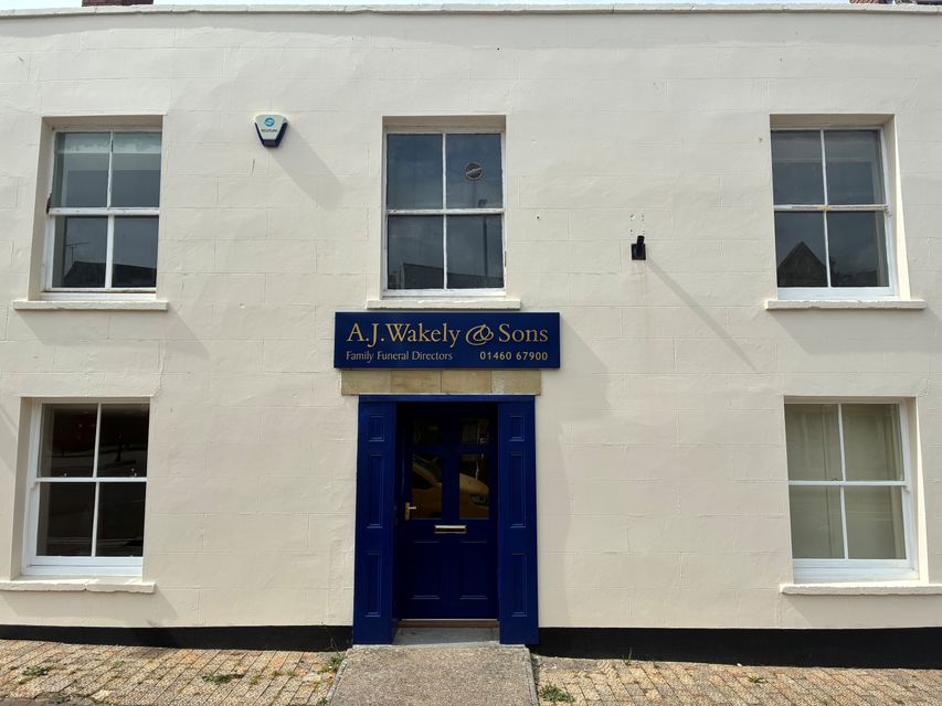 Our premises at 59 Fore Street, Chard