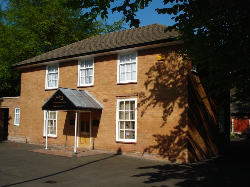 A.W. Lymn Mansfield, funeral director in Nottinghamshire
