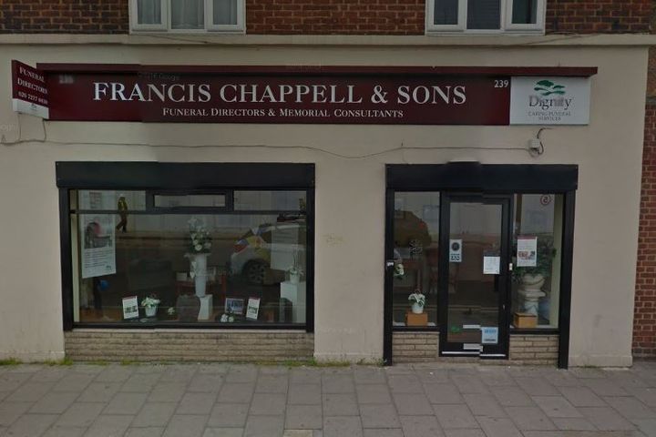 Francis Chappell & Sons Funeral Directors, Walworth