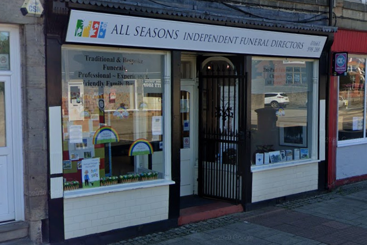 All Seasons Independent Funeral Directors, Prudhoe