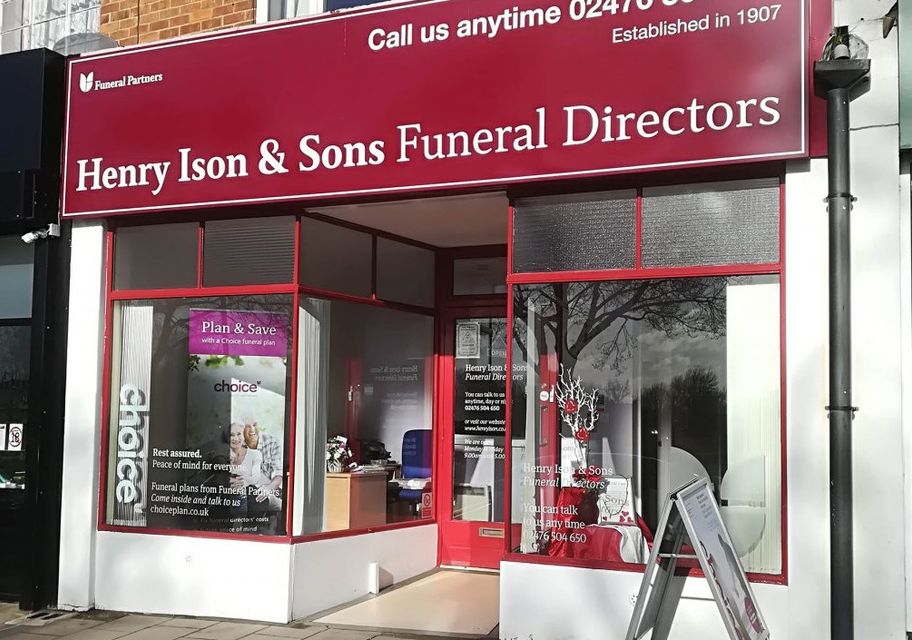 Henry Ison & Sons Funeral Directors, Daventry Road
