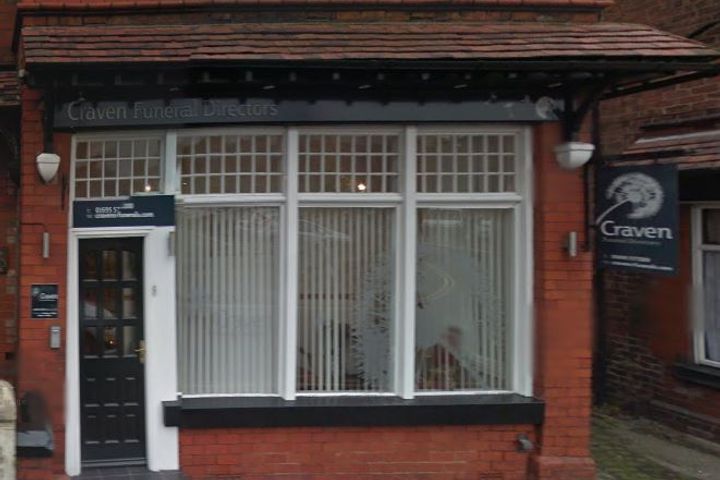 Craven's Funeral Service, Ormskirk