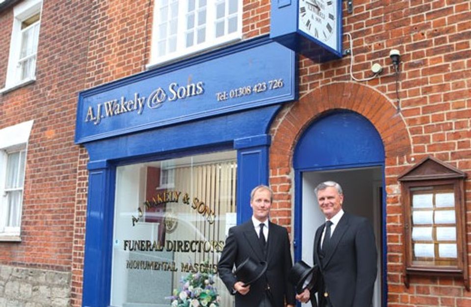 A J Wakely & Sons, Bridport, funeral director in Dorset