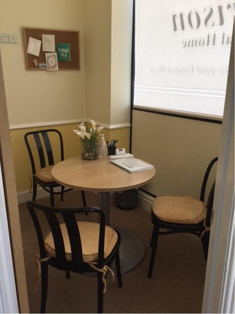 Funeral arranging room in Highgate 
