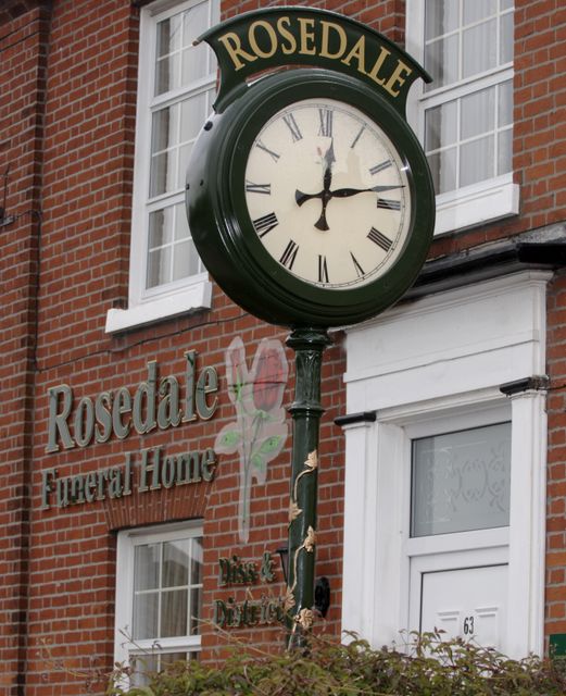 The signature Rosedale clock