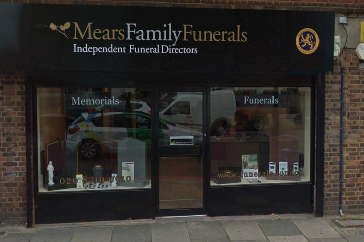 Mears Family Funerals Catford Branch
