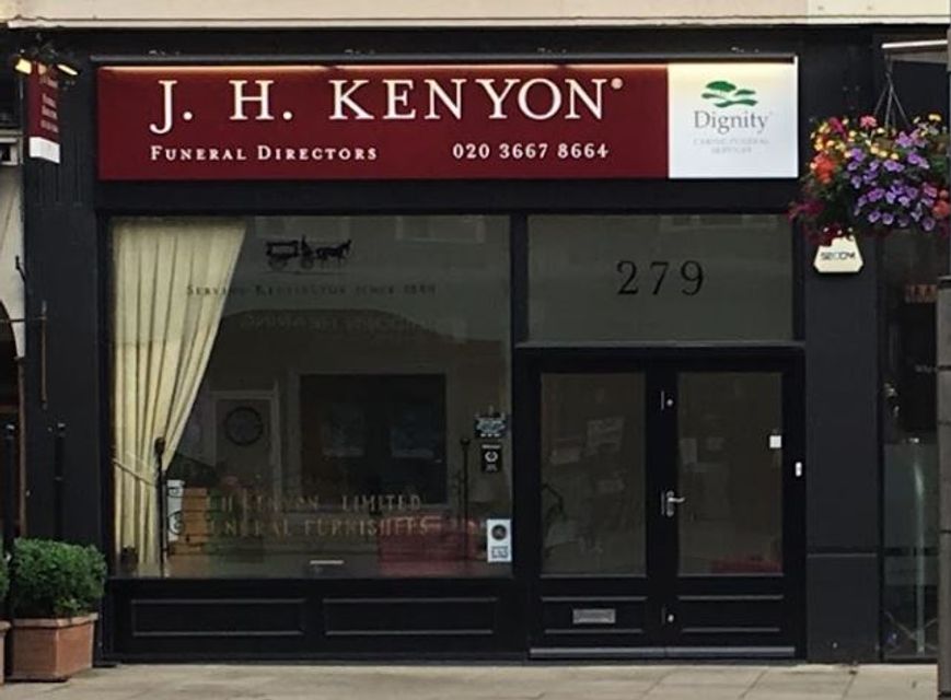 J H Kenyon Funeral Directors, Kensington