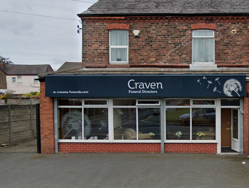 Craven's Funeral Service, Huyton