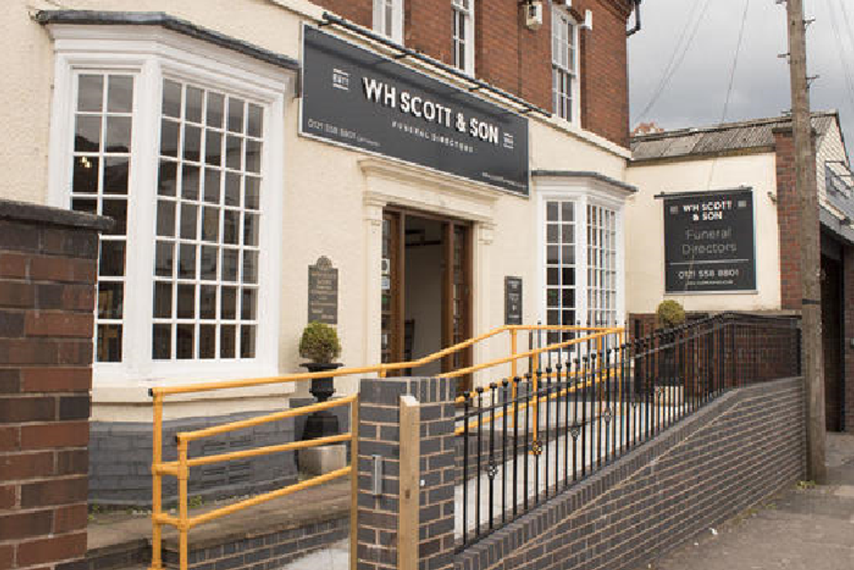 W H Scott & Son Funeral Directors, Edgbaston