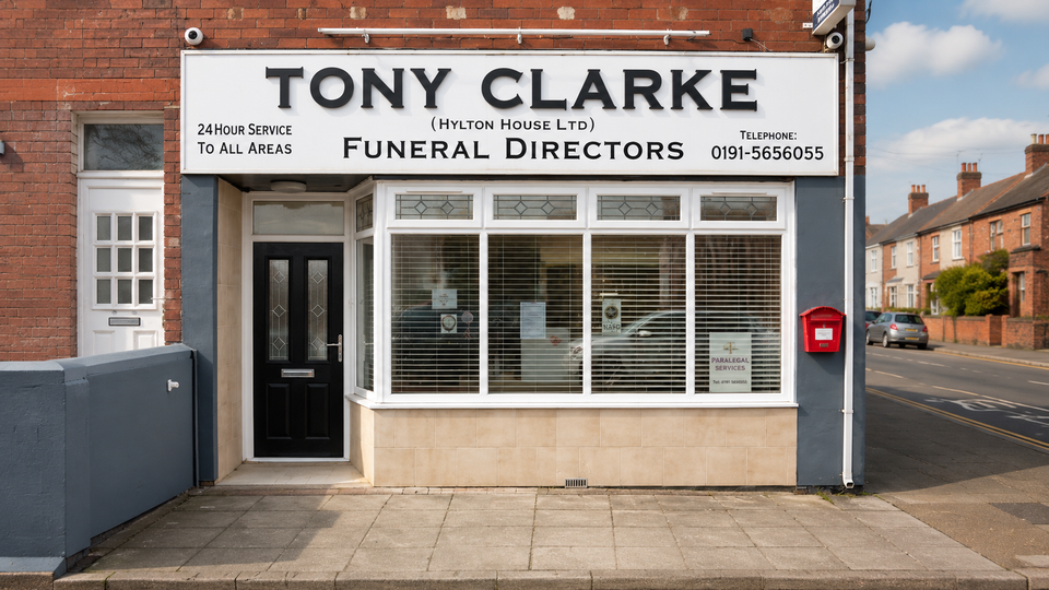 Tony Clarke Funeral Directors, South Hylton