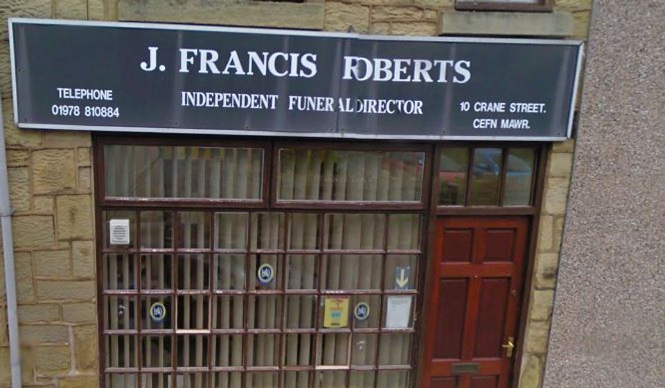 J Francis Roberts Funeral Director