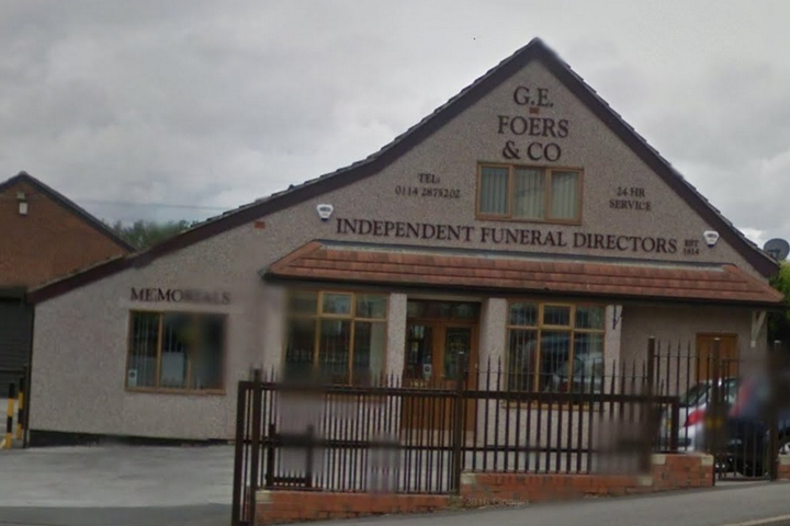 G.E Foers & Co Funeral Directors, Swallownest