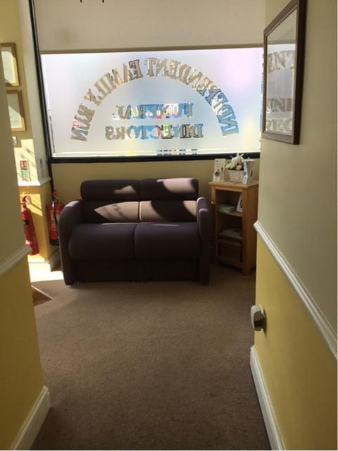 Reception area in Highgate 