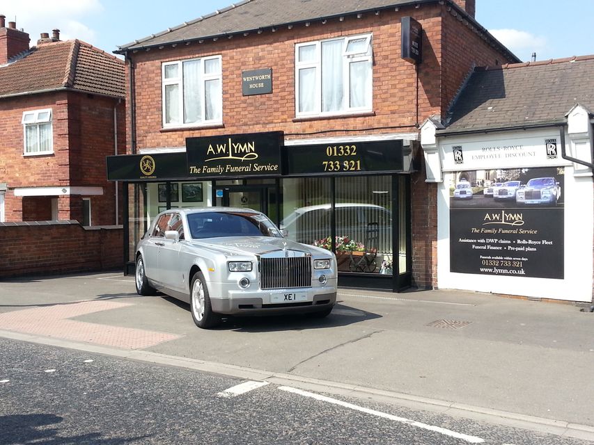 A.W. Lymn Osmaston Park, funeral director in Derbyshire