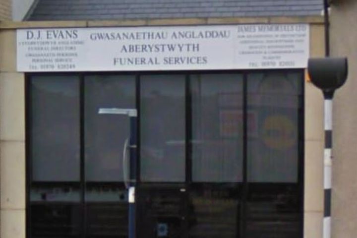 D.J Evans Funeral Directors, Aberystwyth