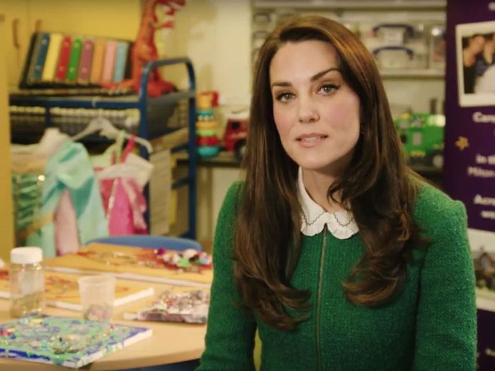 HRH Duchess of Cambridge Kate Middleton talking about the importance of children's hospices for Children's Hospice Week 2017