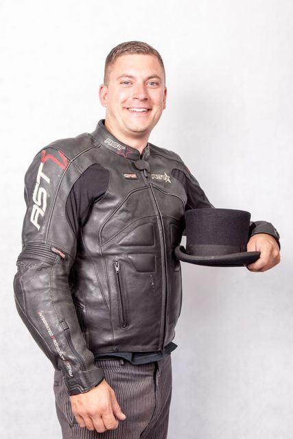 Motorbike hearse funeral service
