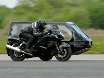 Alternative funeral transport in the UK
