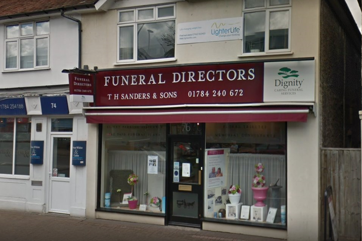 T H Sanders & Sons Funeral Directors, Ashford
