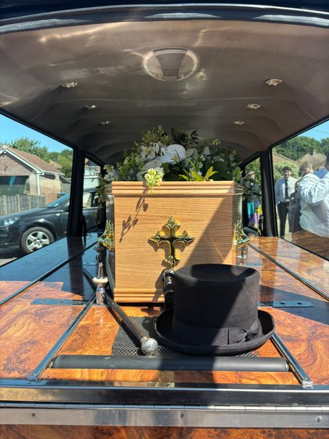 The last Funeral for my dear dad, funeral director Glynne Matthews.