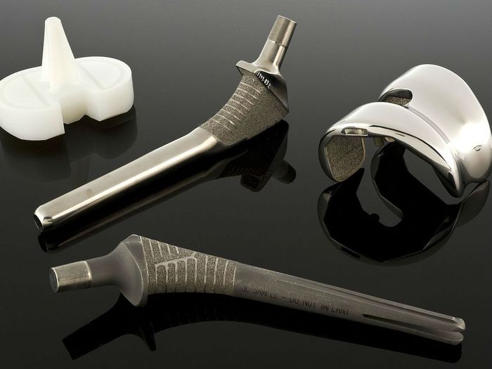 titanium hip joints