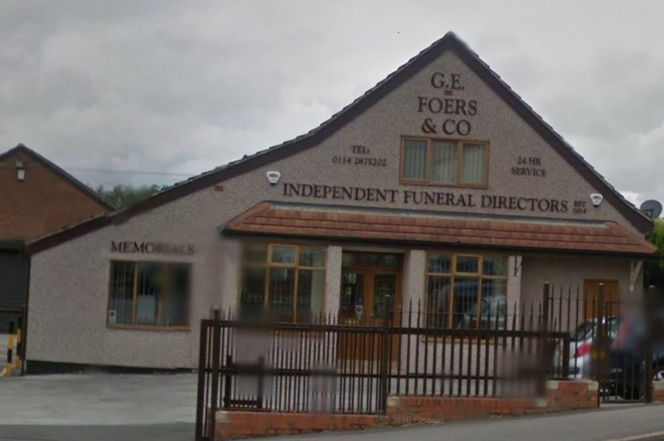 G.E Foers & Co Funeral Directors, Swallownest