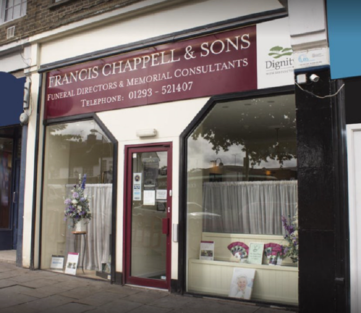 Francis Chappell & Sons Funeral Directors, Crawley High Street
