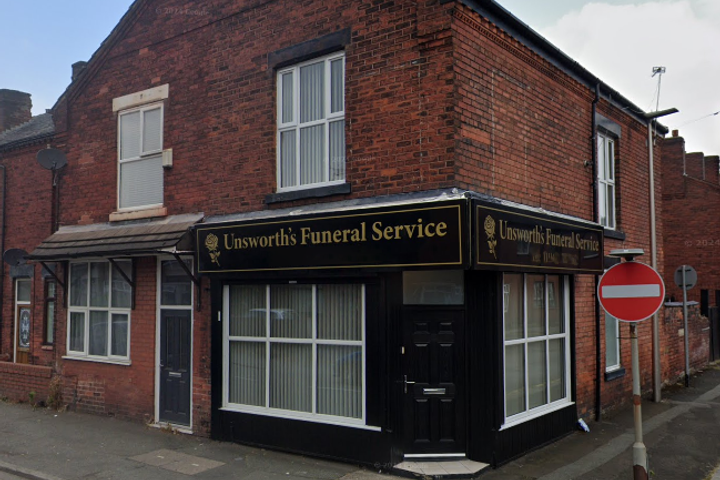 Unsworths Funeral Service, Leigh