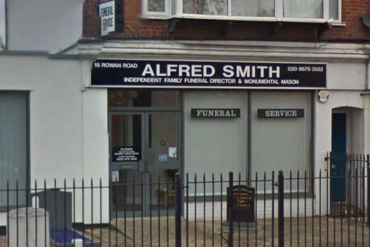 Alfred Smith Funeral Directors, Streatham Vale