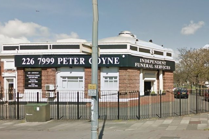 Peter Coyne Independent Funeral Service, Liverpool Queens Drive